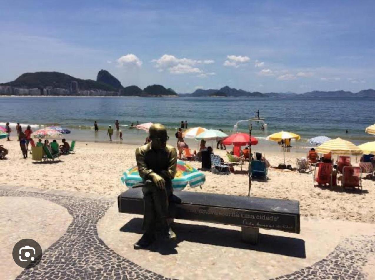 Alugo Quarto Espacoso Com Banheiro Privado Em Apartamento Em Copanema 리오데자네이루 외부 사진